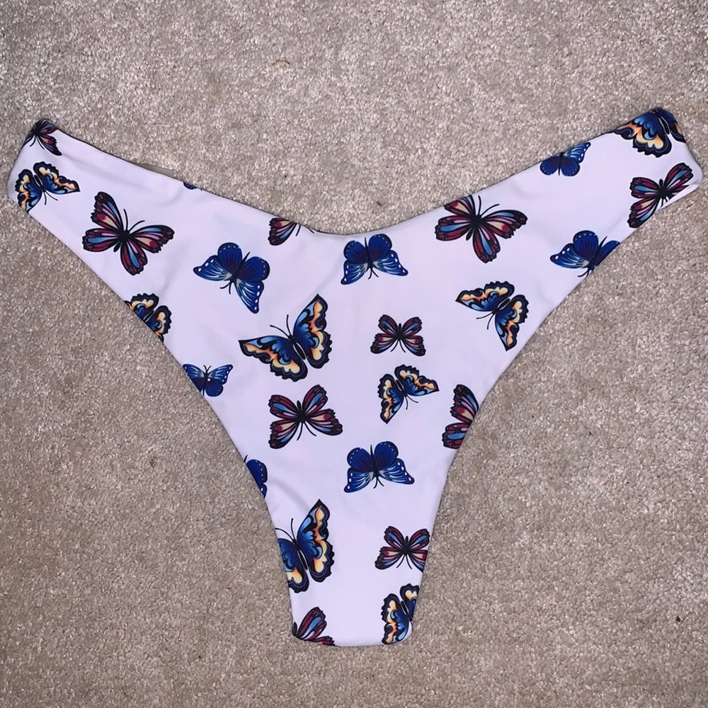 Shein butterfly bikini bottoms